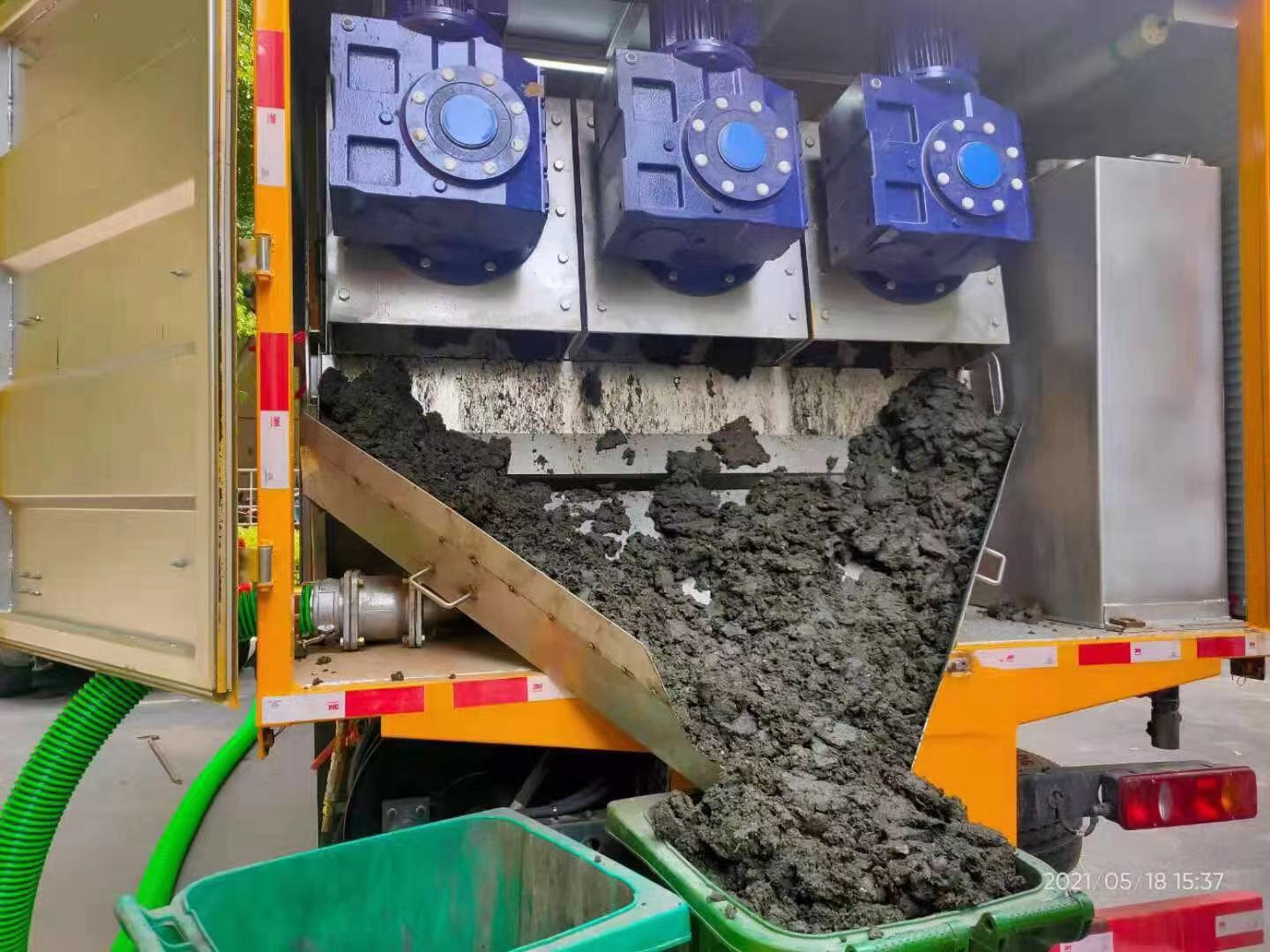 凉州化粪池清掏城市维护站-泥浆净化干湿分离处理